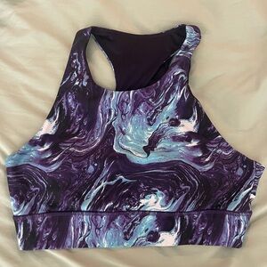 Long line sports bra